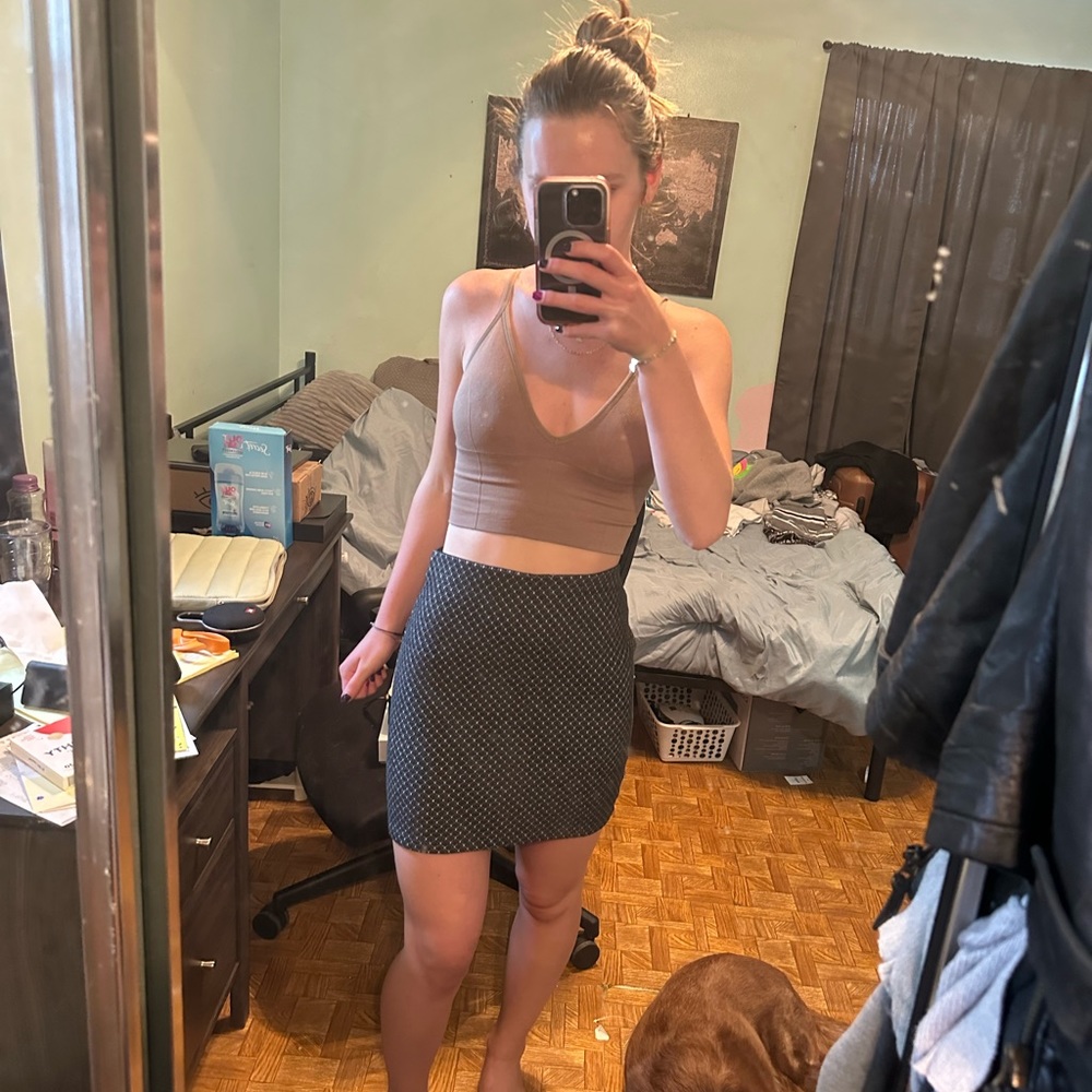 Loft patterned business skirt